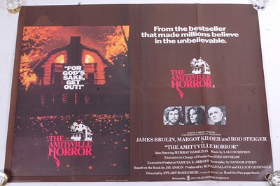 Lot 1231 - The Amityville Horror, 1979 UK quad film...