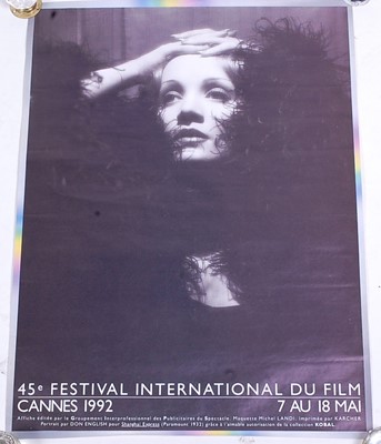 Lot 1241 - A poster for the 45th Cannes Film Festival 7th-...