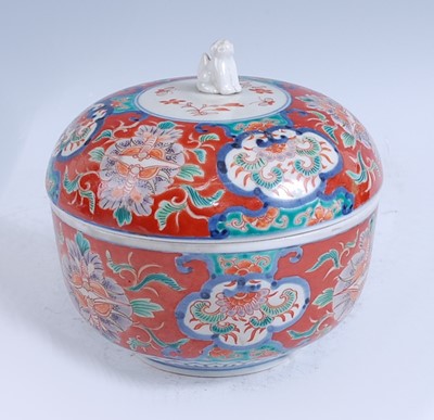 Lot 215 - A Japanese Meiji period Kenjo Imari bowl and...