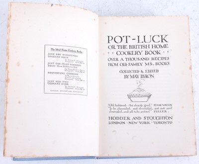 Lot 2019 - Byron, May: Pot-Luck Or The British Home...