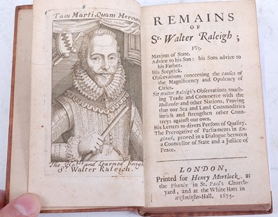 Lot 2015 - Raleigh, Sir Walter: Remains of Sr. Walter...