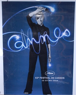 Lot 1239 - A poster for the 63rd Cannes Film Festival...