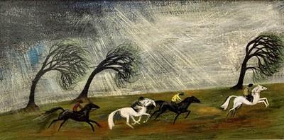 Lot 427 - Monica English (1920-1979) - Before the storm,...