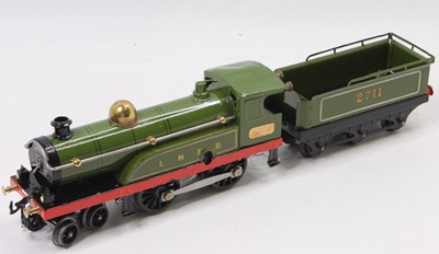 Lot 278 - Total repaint No.2 Hornby loco & coal rail...