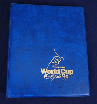 Lot 1279 - ICC Cricket World Cup England 99, an album of...