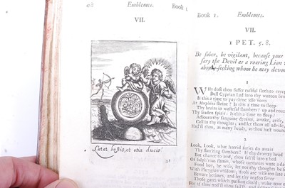 Lot 2036 - Quarles, Francis: (1592-1644), Emblemes. By...