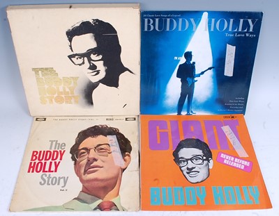Lot 1046 - Buddy Holly, a collection of ten LP's to...