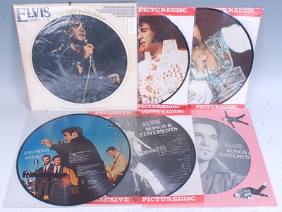 Lot 1075 - Elvis Presley, a collection of eleven picture...