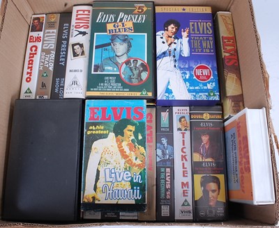 Lot 1102 - A collection of Elvis Presley memorabilia, to...