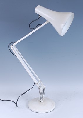 Lot 321 - A 1960s white painted anglepoise desk...