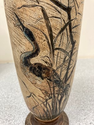 Lot 149 - A Martin Brothers stoneware vase, the...