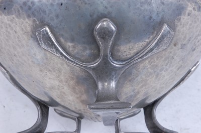 Lot 284 - A Liberty & Co Tudric pewter footed table bowl,...