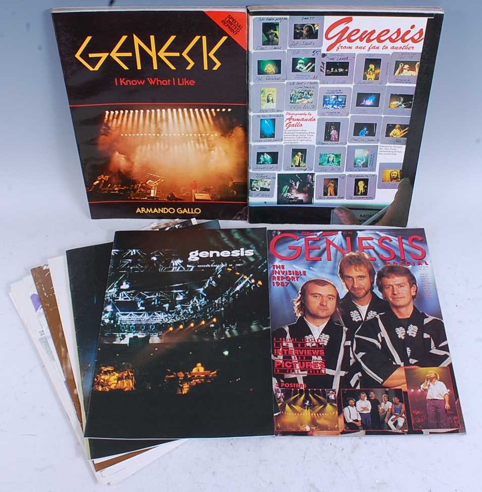 Lot 1150 - Genesis, a collection of press cuttings and