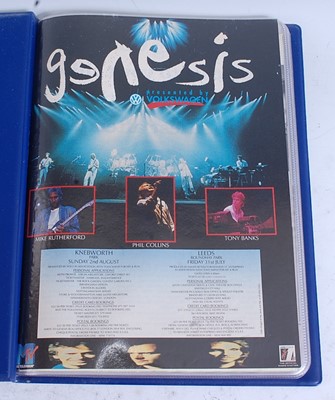 Lot 1150 - Genesis, a collection of press cuttings and...