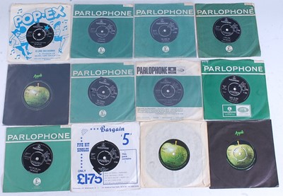 Lot 1092 - The Beatles and related, a collection of 7"...