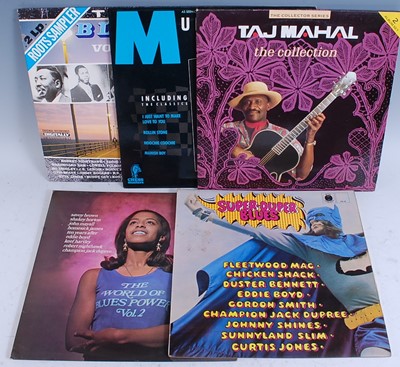 Lot 1042 - A collection of eighteen Blues/Folk LP's, to...
