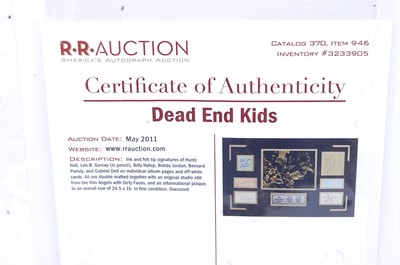 Lot 1176 - The Dead End Kids, a collection of six album...
