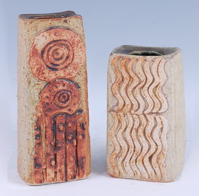 Lot 171 - Two studio pottery vases by Bernard Rooke, the...