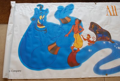 Lot 1146 - An extremely large vinyl cinema banner for the...
