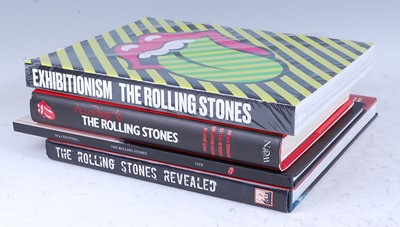 Lot 1142 - The Rolling Stones, a collection of hardback...