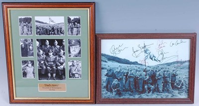 Lot 1141 - ****Dad's Army, a lithograph print showing...