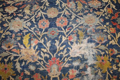 Lot 2440 - A Persian woollen Mahal carpet, circa 1890,...