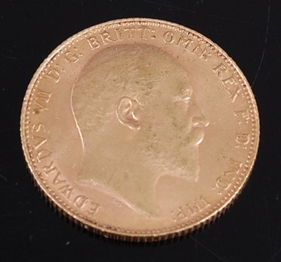 Lot 2205 - Great Britain, 1906 gold full sovereign,...