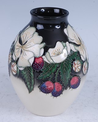 Lot 100 - A contemporary Moorcroft pottery vase in the...
