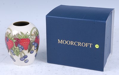 Lot 105 - A contemporary Moorcroft miniature pottery...