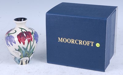 Lot 108 - A contemporary Moorcroft miniature pottery...