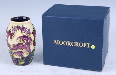 Lot 113 - A contemporary Moorcroft miniature pottery...
