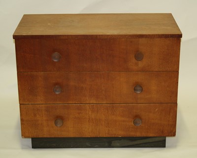 Lot 494 - A mid-20th century Czechoslovakian oak chest...