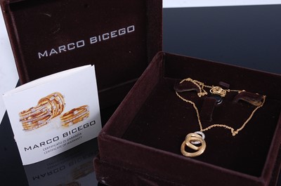 Lot 2230 - An 18ct yellow and white gold Marco Bicego...