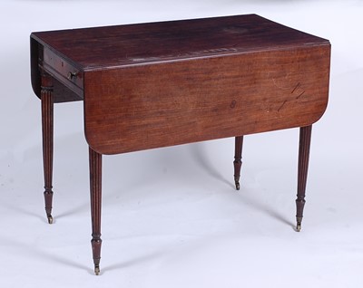 Lot 2485 - A late Georgian mahogany Pembroke table in the...