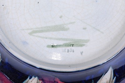 Lot 75 - A Moorcroft Pansy pattern pottery fruit bowl,...