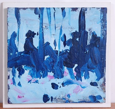 Lot 468 - Modern British School - Abstract composition,...