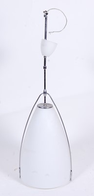 Lot 618 - A contemporary probably Artemide chrome and...