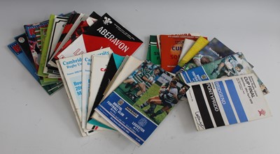 Lot 1284 - A large collection of Rugby Union match day...
