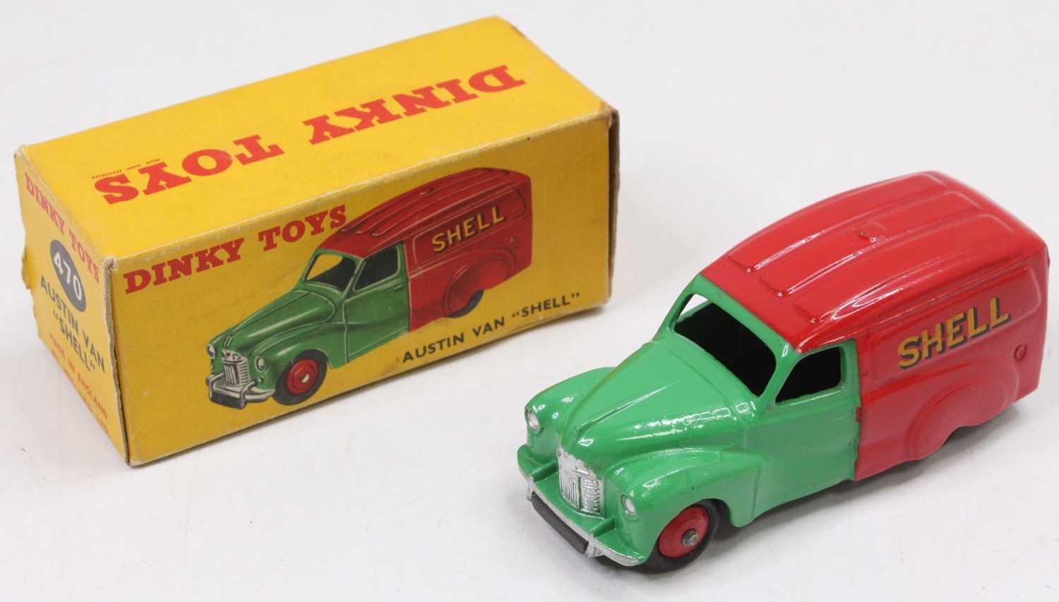 Lot 1129 - Dinky Toys No. 470 Austin delivery van Shell...