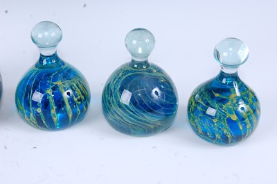 Lot 194 - A collection of eight various Mdina glass...