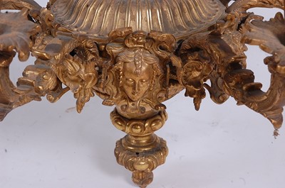 Lot 2501 - An early 20th century French gilt brass...