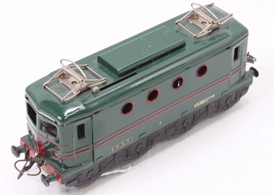 Lot 285 - French Train Hornby O-BB electric outline and...