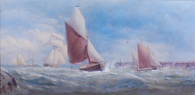 Lot 2385 - Charles Taylor (mid-19th century) - Sailing...