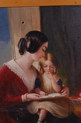 Lot 2362 - 19th century English school - The reading...