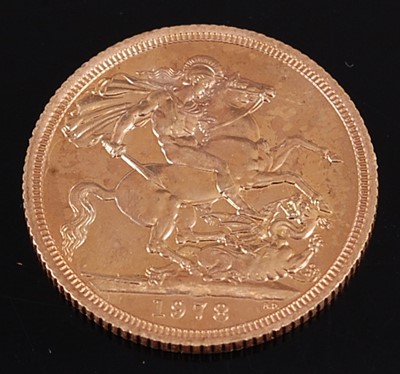 Lot 2226 - Great Britain, 1978 gold full sovereign,...
