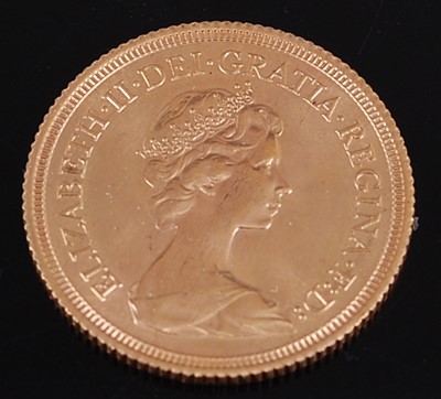 Lot 2198 - Great Britain, 1978 gold full sovereign,...
