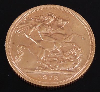 Lot 2198 - Great Britain, 1978 gold full sovereign,...
