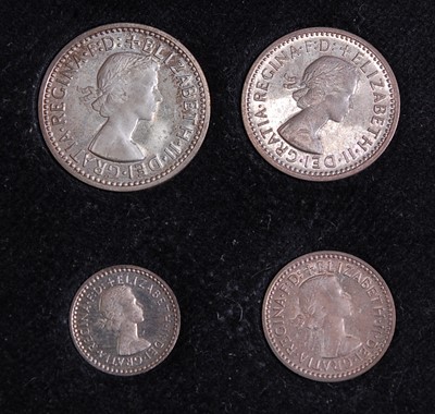 Lot 2184 - Great Britain, 1967 Maundy Money four coin set,...