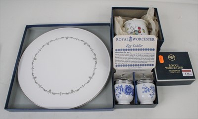 Lot 134 - A Royal Worcester Strawberry Fair pattern...
