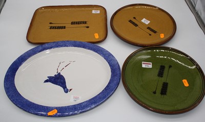 Lot 156 - A collection of various 20th century ceramics...